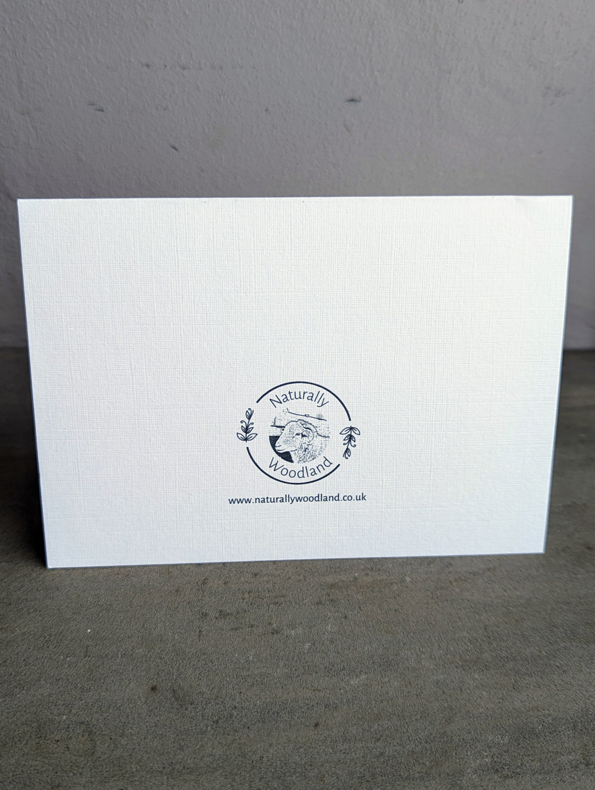 Naturally Woodland Christmas card