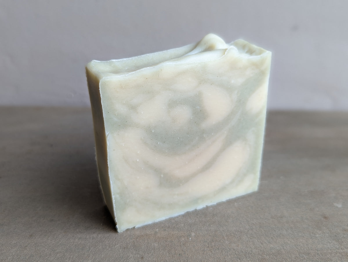 Naturally Woodland Eco-friendly sheep's milk soap with Whitefaced Woodland sheep milk, peppermint, lavender and rosemary. Handcrafted in Yorkshire