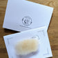 Natural wool products. Handmade sheep greetings card. Woolly sheep with Whitefaced Woodland wool. Happy birthday, thank you card. Handmade in Yorkshire.