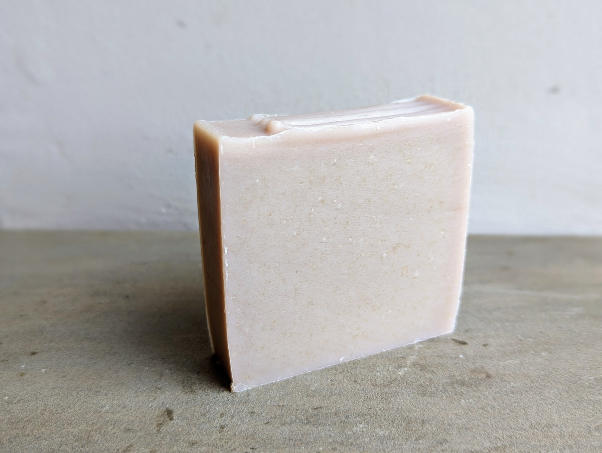 Naturally Woodland Eco-friendly sheep's milk soap with Whitefaced Woodland sheep milk, and lavender. Handcrafted in Yorkshire