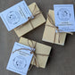 Naturally Woodland Natural dog soap with sheep milk, citronella, lemongrass and bergamot. Handmade in Yorkshire
