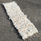 Peg Loom Sheep Wool Rug Runner - Valais Blacknose